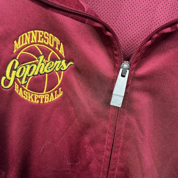 Vintage Nike Minnesota Golden Gopher Team Issued Basketball Warmup Jacket 3XLT - Picture 4 of 10